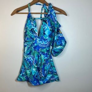 Ralph Lauren swim 2piece tank and bottom size 6